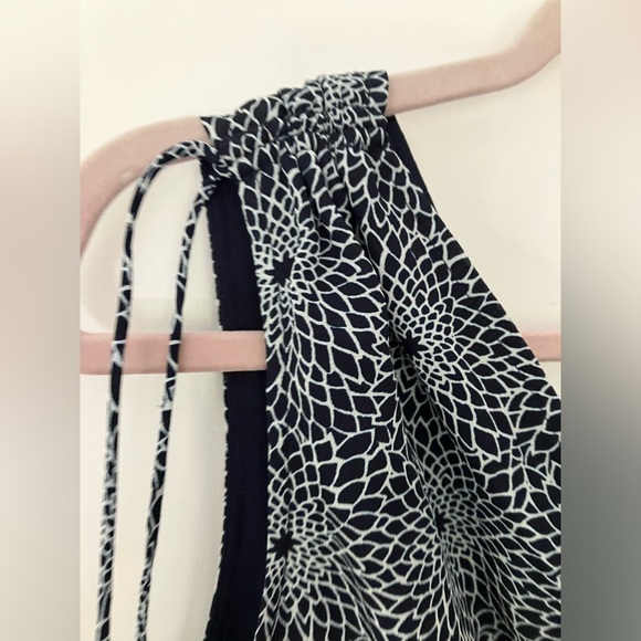 NWT Jessica floral navy blue Patterned Dress size 8P - Picture 9 of 14